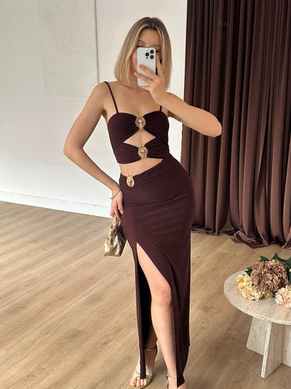 Double Ring Slit Dress