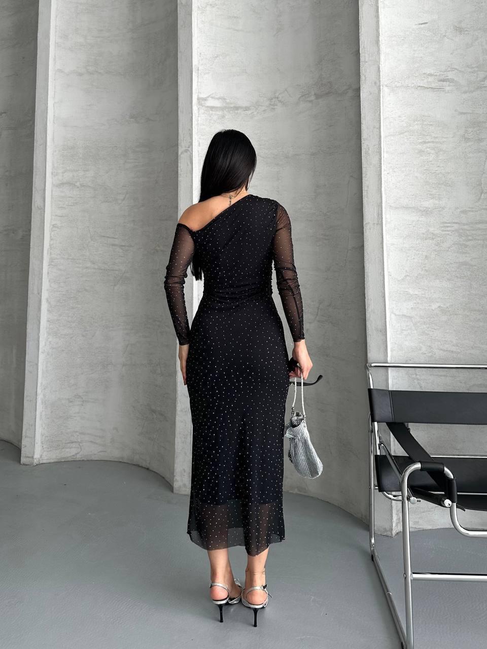 Celestial One-Shoulder Dress